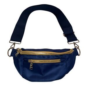 M1-93 AH-DORNED Nicki Sling Bag Blue/Tan